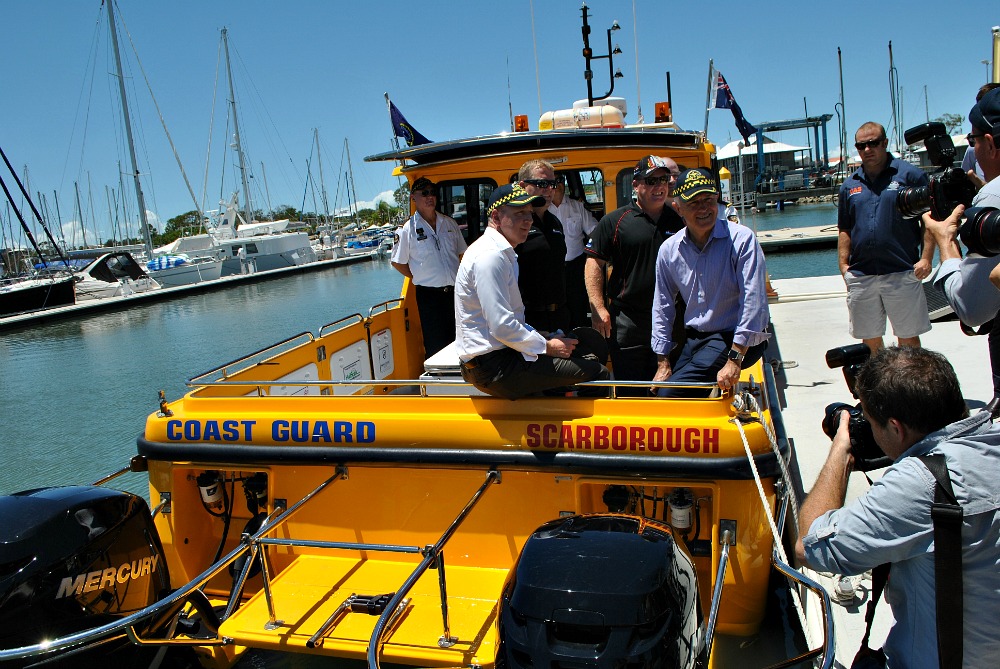 Coast Guard Redcliffe saving lives with new Mercury Verados